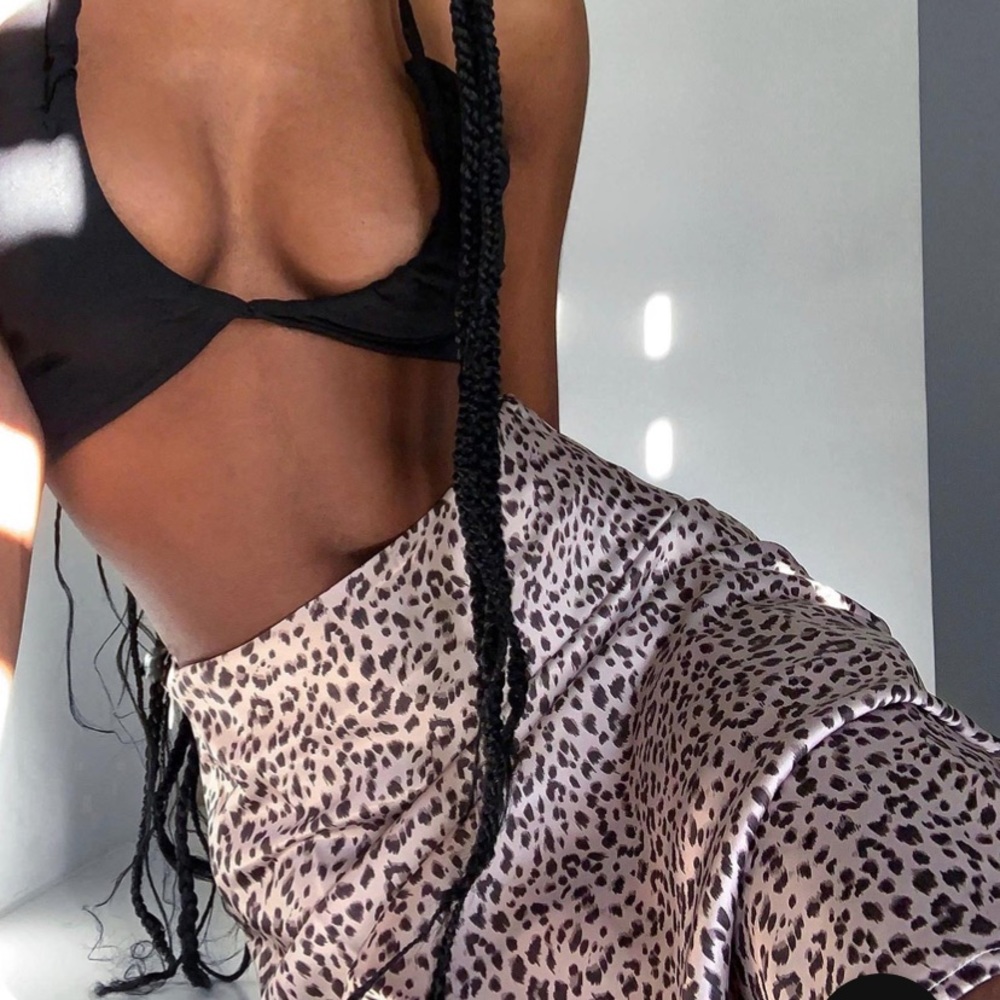 Leopard Midi Skirt